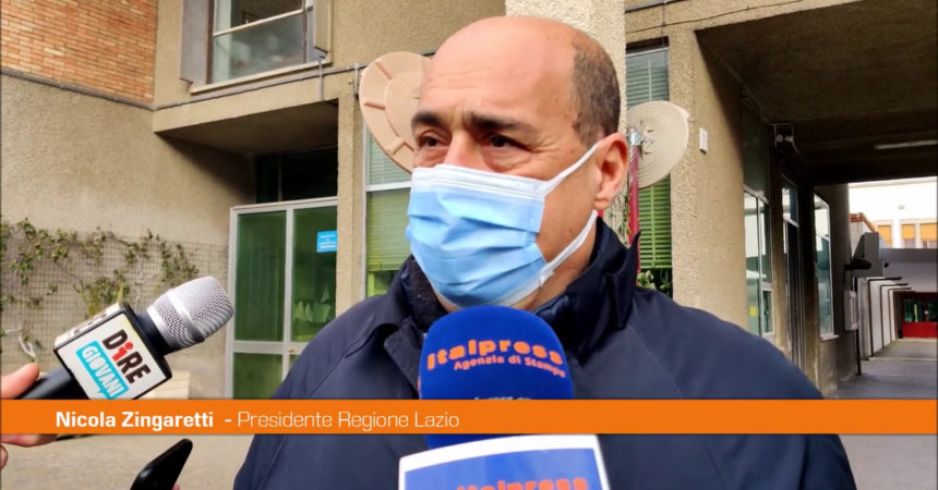 Zingaretti: “Oggi l’ordinanza per le mascherine all’aperto nel Lazio”