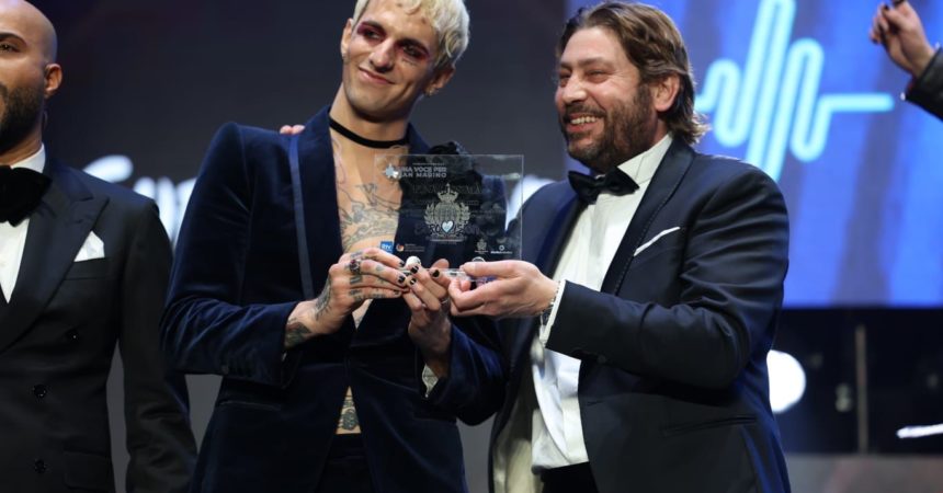Achille Lauro vince “Una voce per San Marino” e andrà all’Eurovision