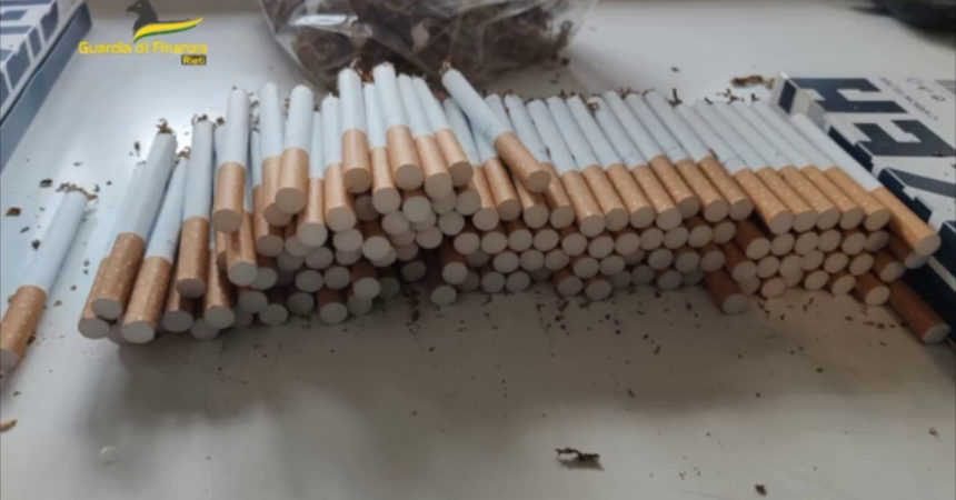Contrabbando, sequestrati 1.250 chili di tabacco a Rieti