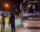 Bus umanitario partito da Montevago sulla via del ritorno in Sicilia