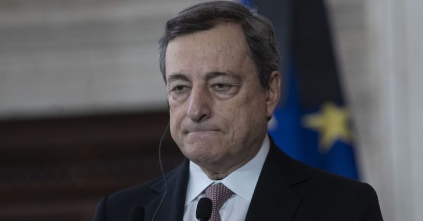 Draghi “Fondi per i profughi nel prossimo Consiglio Ue. Subito aiuti”