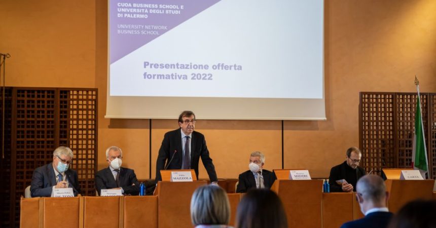 UniPa e Cuoa Business School presentano l’offerta formativa 2022