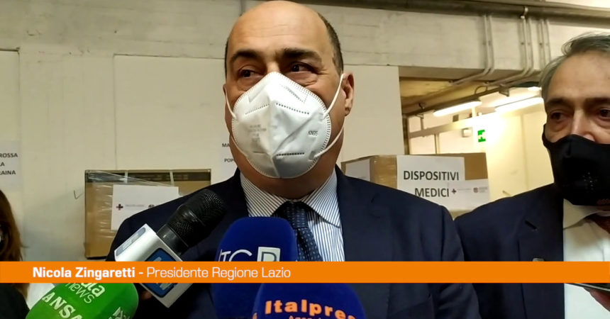 Zingaretti: “Tutto il Lazio mobilitato a sostegno del popolo ucraino”