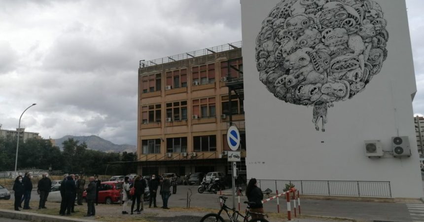 Un murale Mangia-Smog all’Università di Palermo