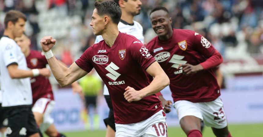 Torino-Spezia 2-1, decide una doppietta di Lukic