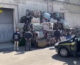 A Napoli sequestrate 1300 tonnellate di abiti usati