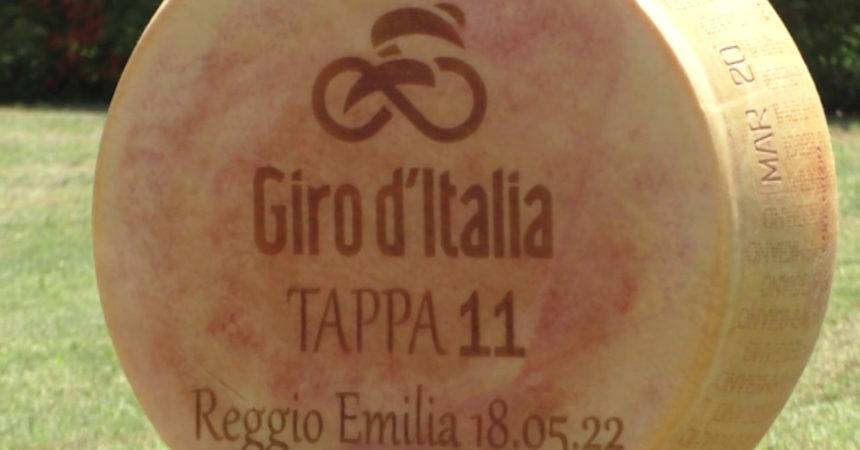 Giro d’Italia, il Parmigiano Reggiano firma l’undicesima tappa