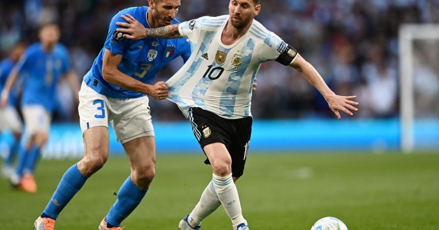 Tris dell’Argentina a Wembley, l’Italia cede 3-0