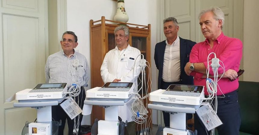 Tre elettrocardiografi donati all’ospedale pediatrico Di Cristina a Palermo