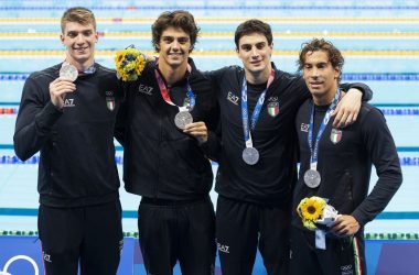 Europei nuoto, oro Italia nella 4×100 sl maschile