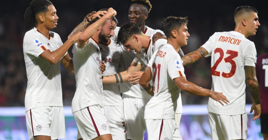 Salernitana-Roma 0-1, all’Arechi decide Cristante