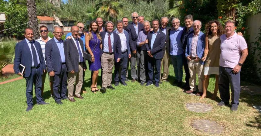 Malagò e D’Antoni in visita all’Ordine dei giornalisti Sicilia