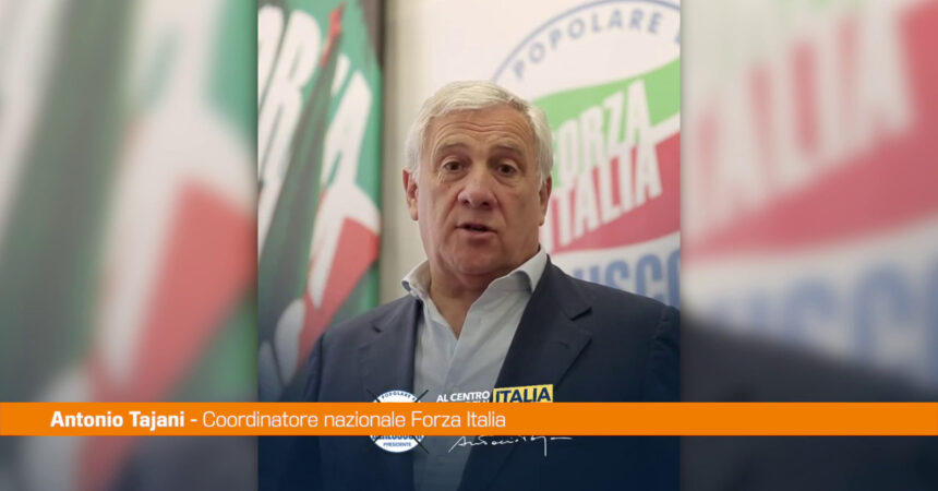 Elezioni, Tajani “Forza Italia è una garanzia per il Paese”