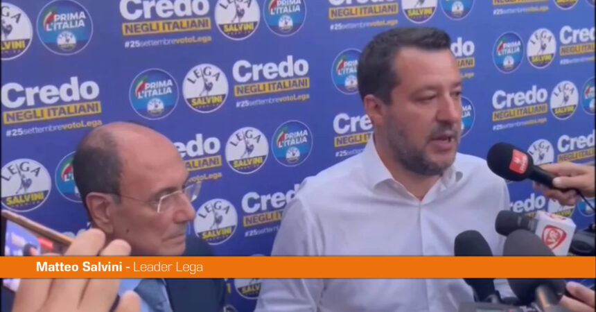 Salvini “Con aumento bollette rischiamo un milione di disoccupati”