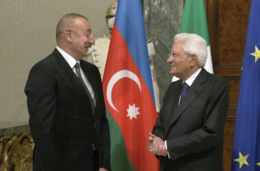 Quirinale, Mattarella riceve il presidente dell’Azerbaigian