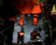 Vigili del Fuoco spengono incendio in un casale nel Lodigiano