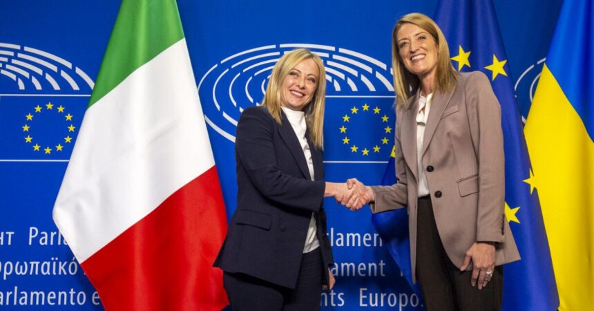 Metsola incontra Meloni “L’Italia ha un ruolo centrale in Europa”
