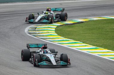In Brasile vince Russell davanti a Hamilton, Sainz e Leclerc