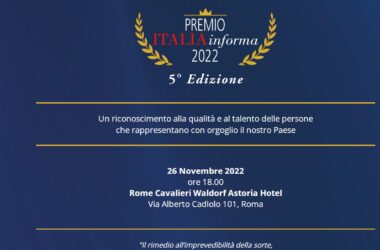 Italia Informa, svelati i nomi dei premiati nella 5^ edizione