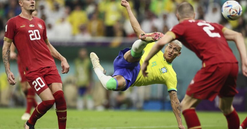 Doppietta di Richarlison, il Brasile batte 2-0 la Serbia
