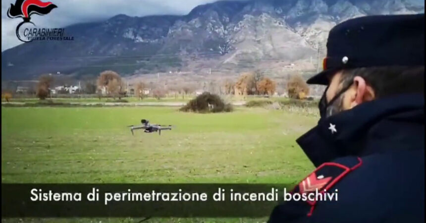 Droni e fototrappole contro i piromani in Calabria, ridotti incendi