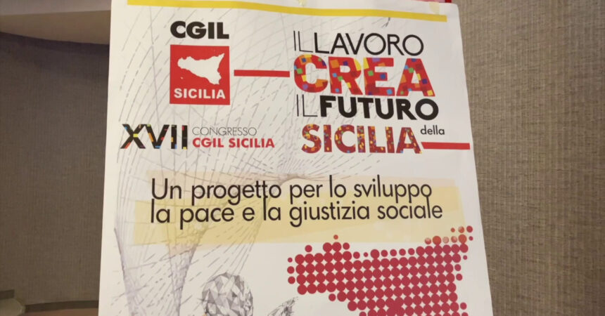 Cgil Sicilia, Mannino “Il lavoro torni al centro della politica”