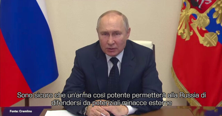 Putin “Nuovi missili ipersonici per difenderci da minacce esterne”