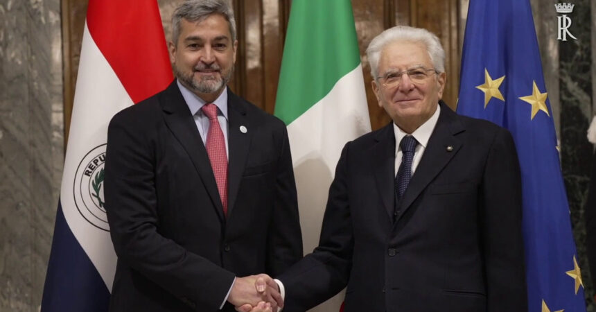 Mattarella incontra il presidente del Paraguay