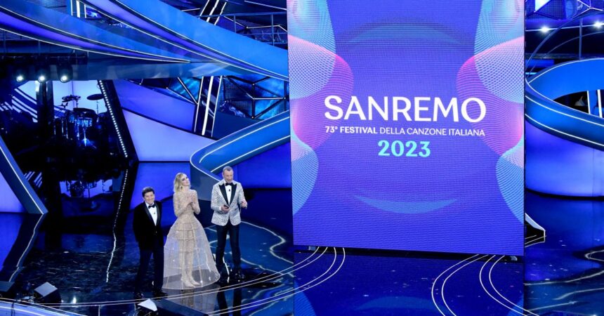 Boom di ascolti prima serata Sanremo, 10,7 mln spettatori e 62.4% share