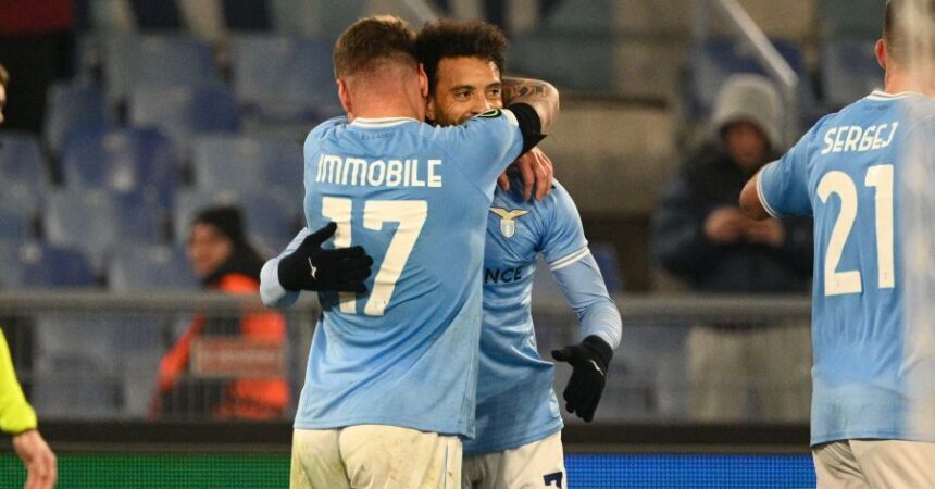 Lazio-Cluj 1-0, decide un gol di Immobile