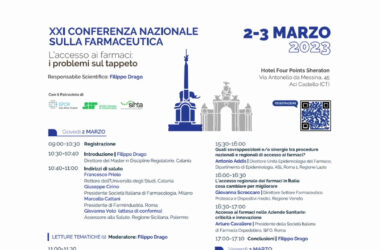 Il 2 e 3 marzo la conferenza nazionale sulla farmaceutica