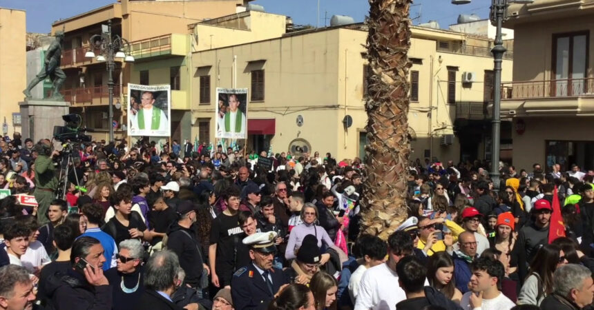 In migliaia alla marcia antimafia da Bagheria a Casteldaccia