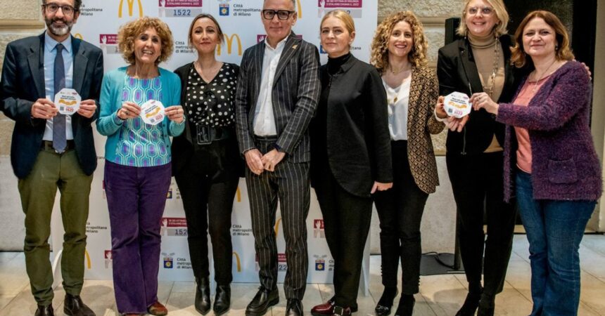Arriva a Milano l’iniziativa McDonald’s contro la violenza sulle donne