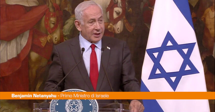Netanyahu “Tra Italia e Israele spazio per grande collaborazione”