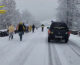 Pullman di turisti bloccato dalla neve sull’Etna, video dei soccorsi