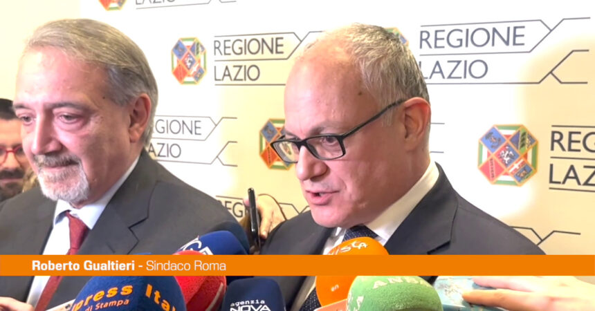 Gualtieri “Con Rocca volontà di collaborazione per Roma e il Lazio”