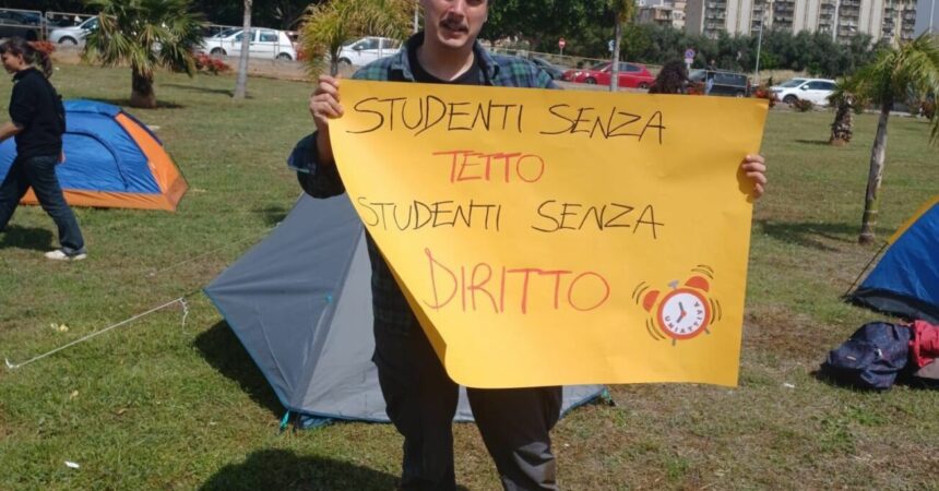 Caro affitti, studenti in tenda anche a Palermo