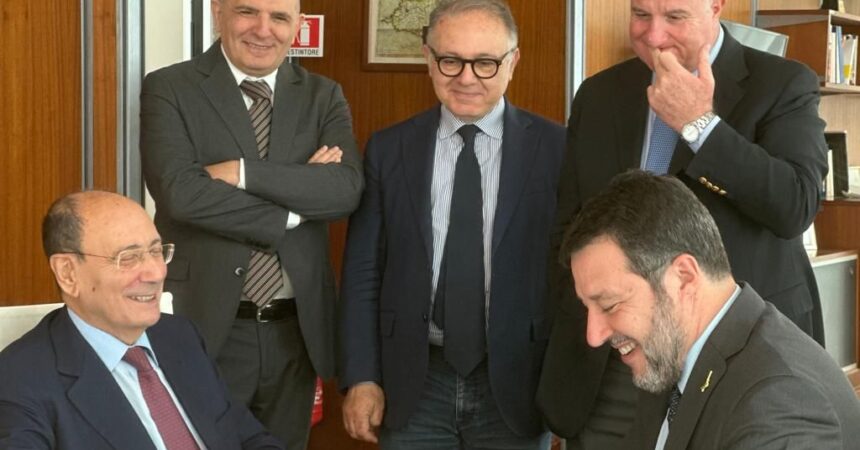 Salvini “In Sicilia in cantiere opere per 28 miliardi”