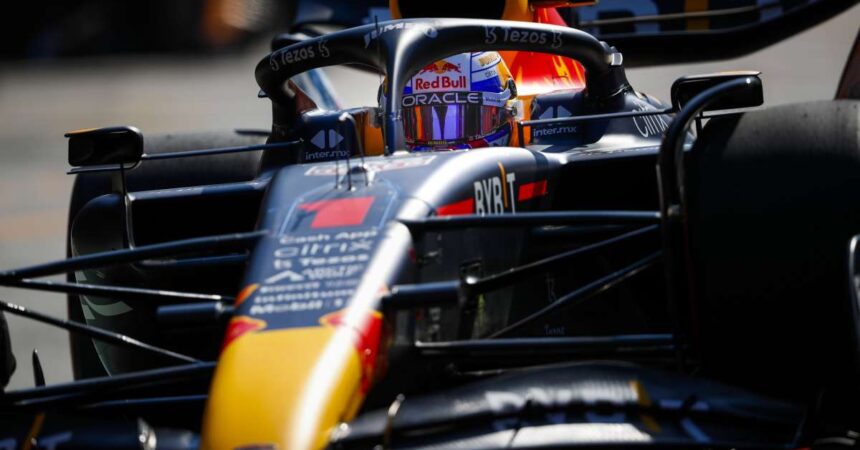 Verstappen in pole al Gp di Spagna, Sainz in prima fila