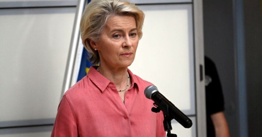 Von der Leyen “Mosca deve pagare la ricostruzione in Ucraina”