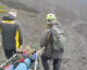 Escursionista ferita sull’Etna, le immagini dei soccorsi