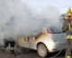 Auto in fiamme sull’autostrada A30, attimi di paura nel Napoletano