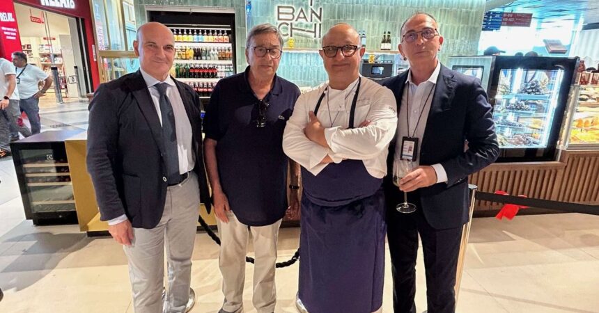 All’aeroporto di Palermo “i Banchi” dello chef stellato Ciccio Sultano