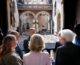 Mattarella visita chiesa di Palermo danneggiata dalle fiamme