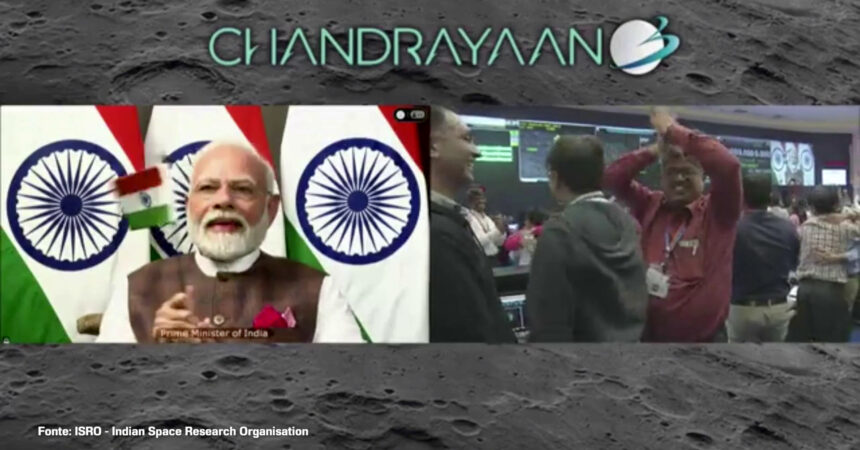 L’India arriva sulla Luna, l’entusiasmo dei tecnici e del premier Modi