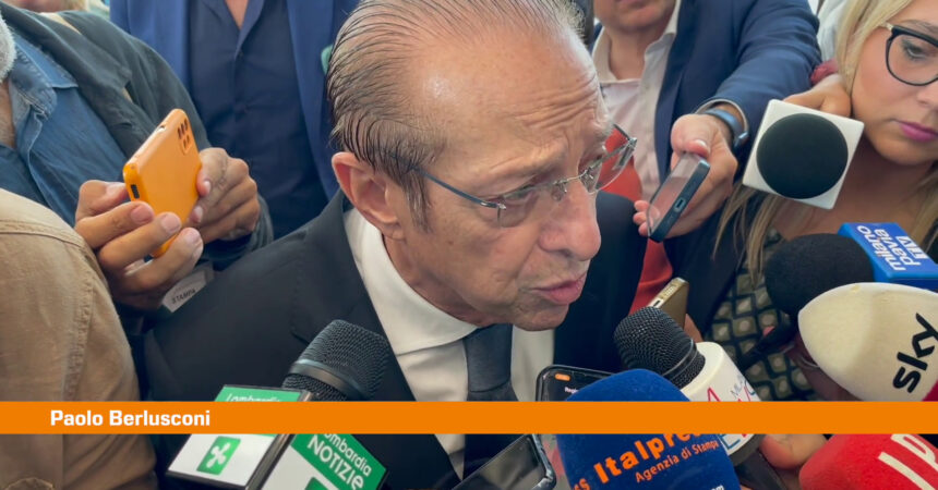 Paolo Berlusconi “La famiglia continuerà a sorreggere Forza Italia”