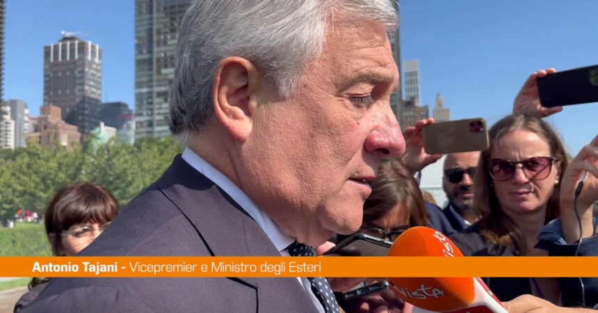 Onu, Tajani “Parlare di Ucraina ma anche di migrazioni”