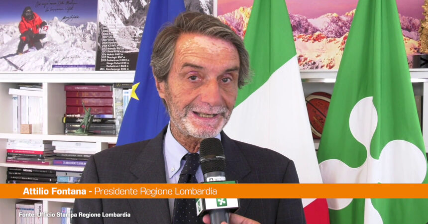 Fontana “L’estero guarda con interesse all’Italia e alla Lombardia”