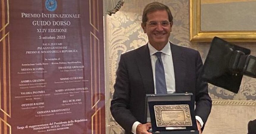 Va alla Fondazione Sicilia la Medaglia del Presidente della Repubblica