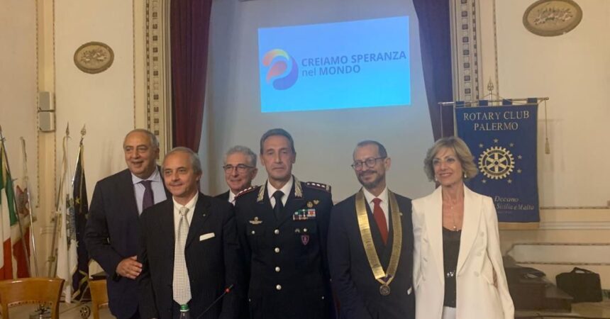 Conferenza del generale Riccardo Galletta al Rotary Club Palermo